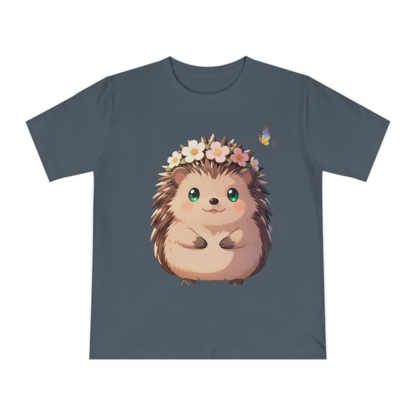 Floral Hedgehog — Blossom Meadow Kawaii Tee