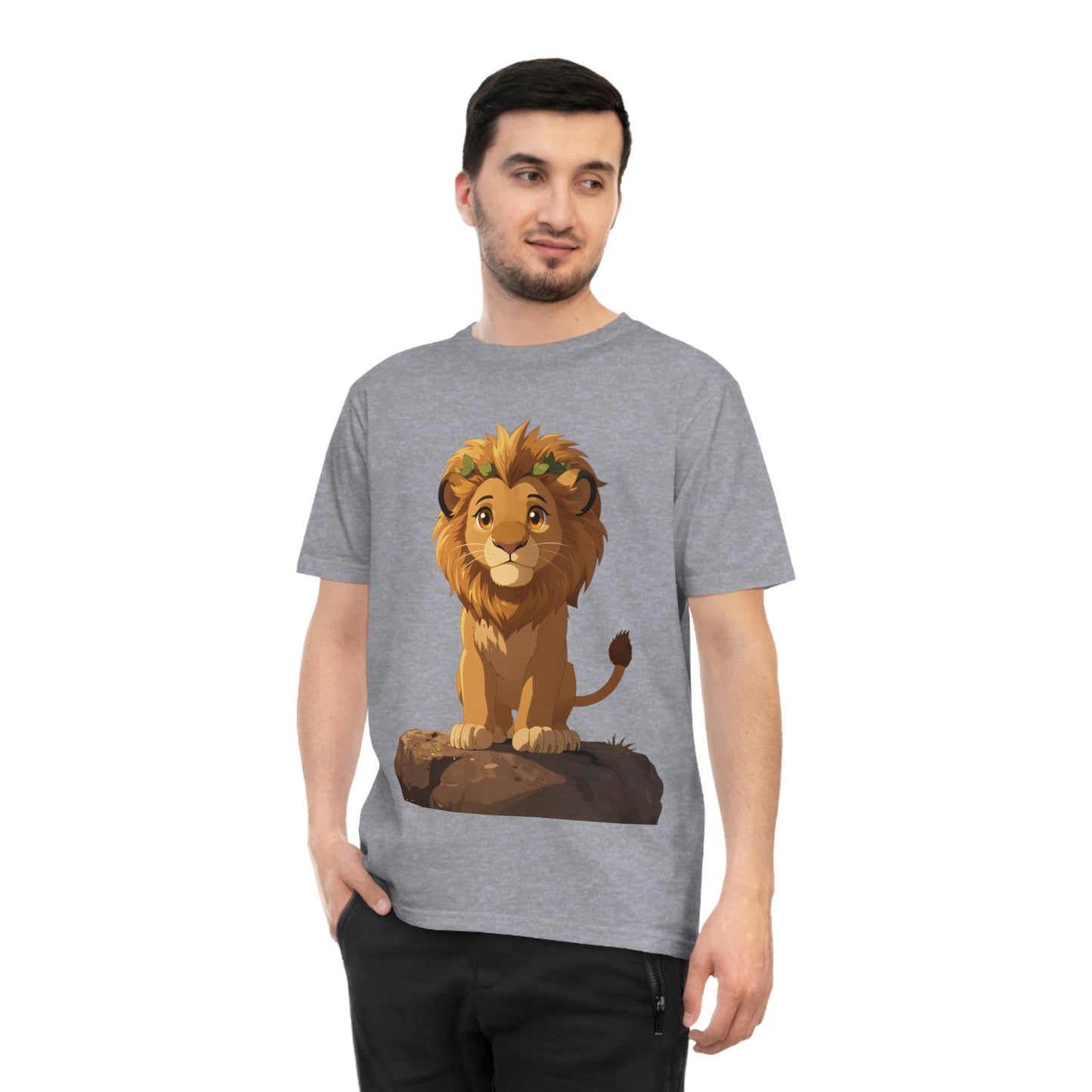 Royal Lion Cub — Savanna Sunset Kawaii Tee
