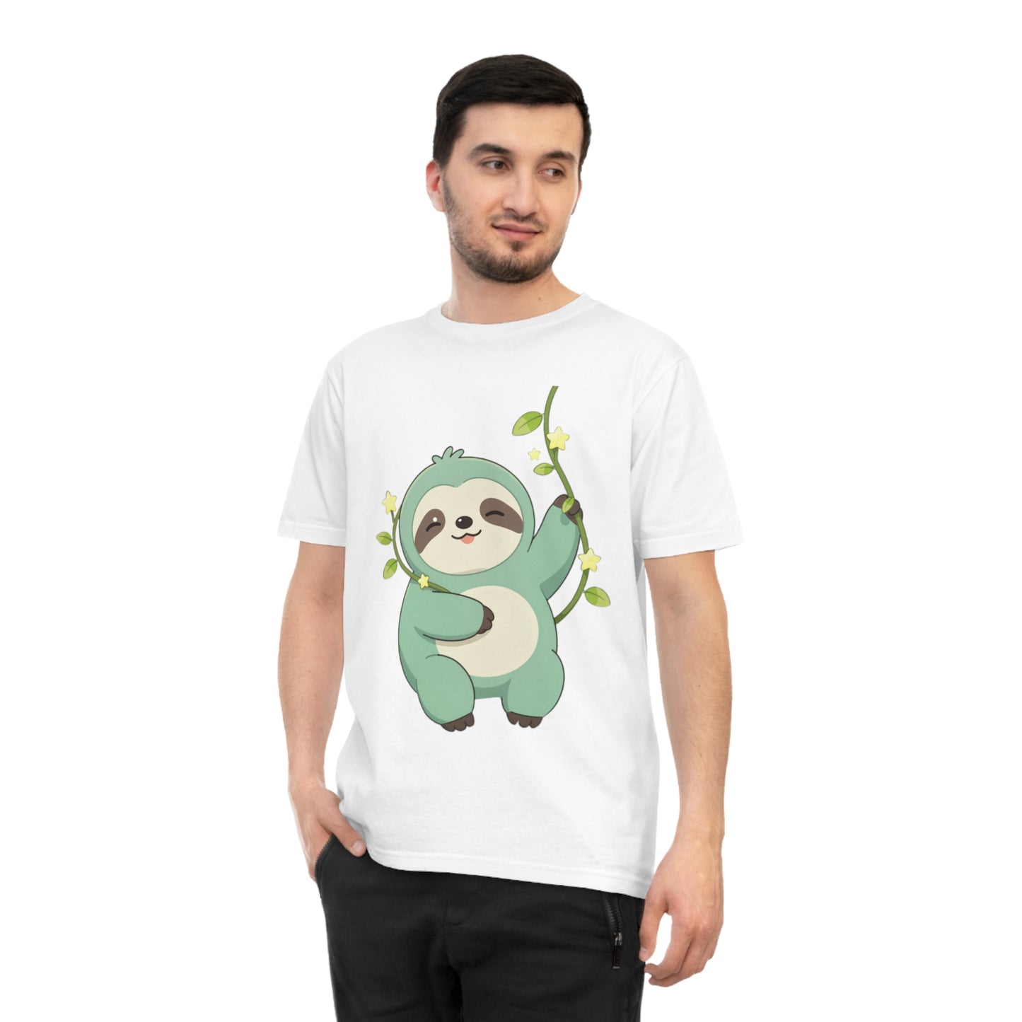 Sleepy Sloth — Dreamy Vine Kawaii Tee
