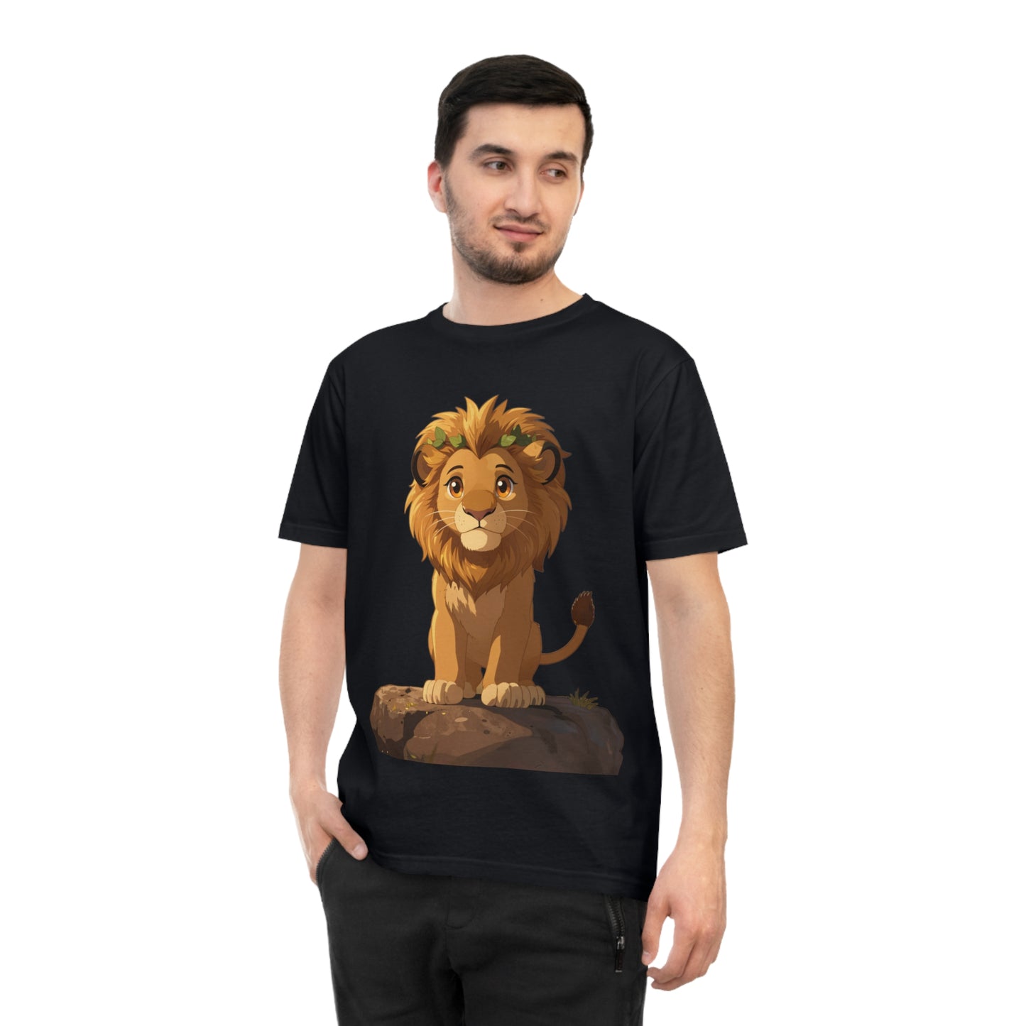 Royal Lion Cub — Savanna Sunset Kawaii Tee