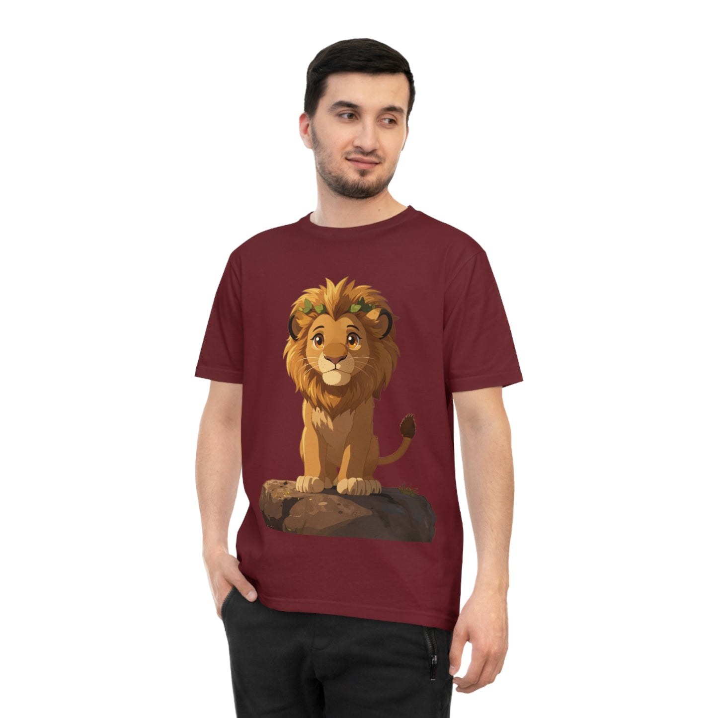 Royal Lion Cub — Savanna Sunset Kawaii Tee