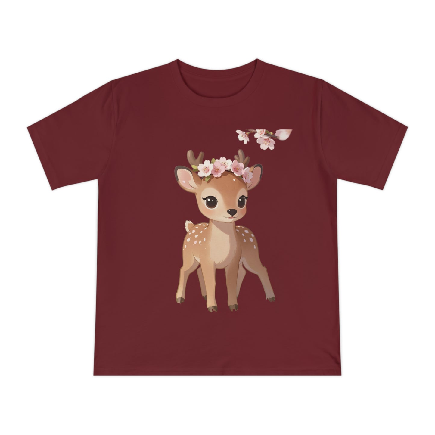 Spring Fawn — Cherry Blossom Crown Tee