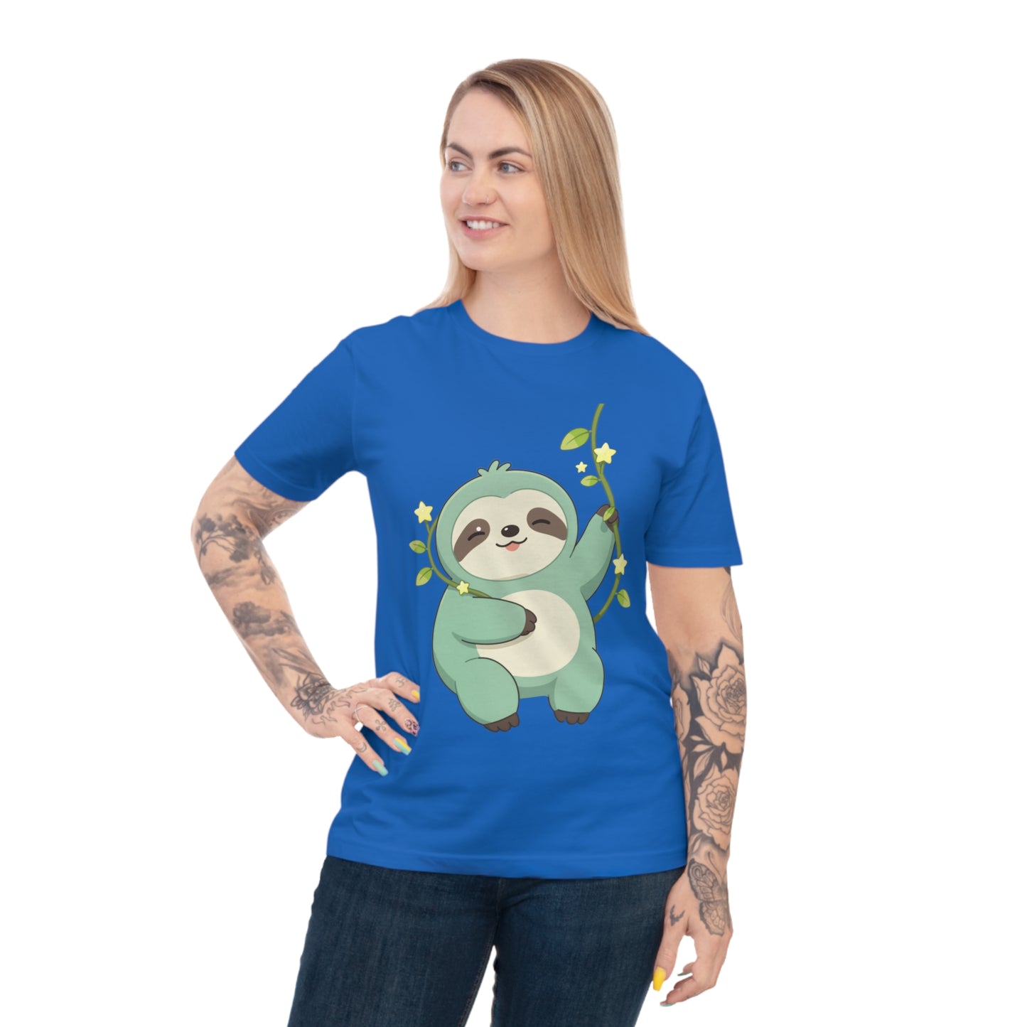 Sleepy Sloth — Dreamy Vine Kawaii Tee