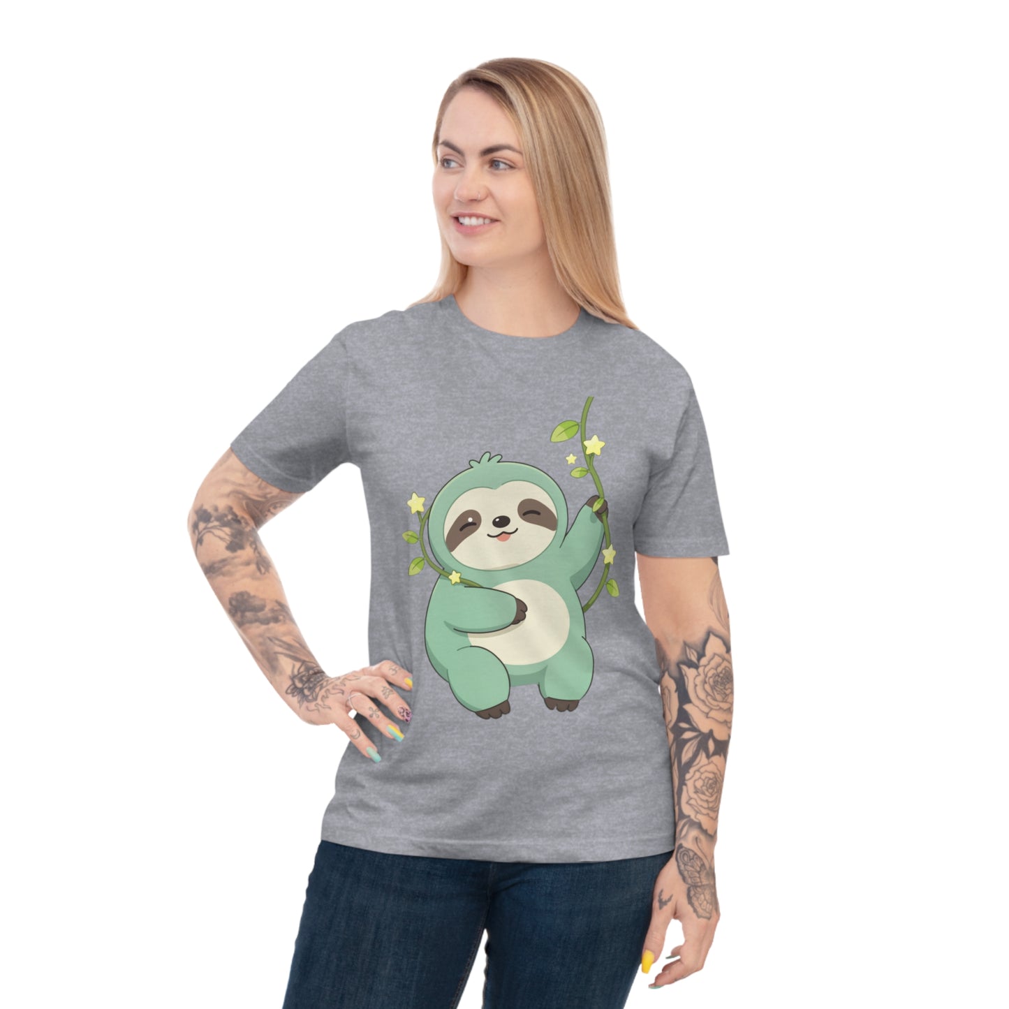 Sleepy Sloth — Dreamy Vine Kawaii Tee