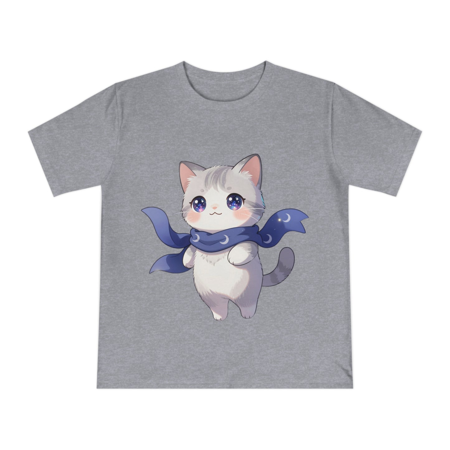 Chibi Galaxy Cat — Kawaii Night Sky Tee
