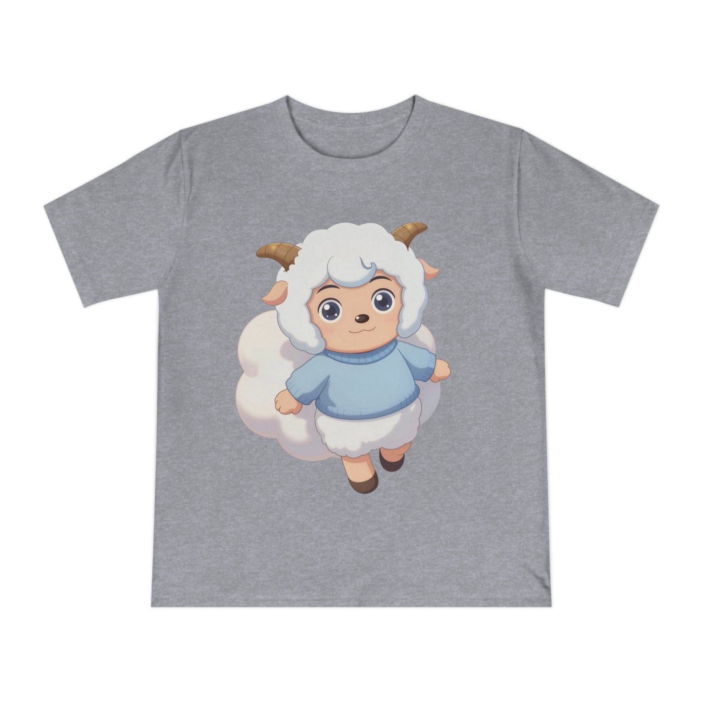 Fluffy Sheep Girl — Dreamy Anime Kawaii Sheep Character Tee
