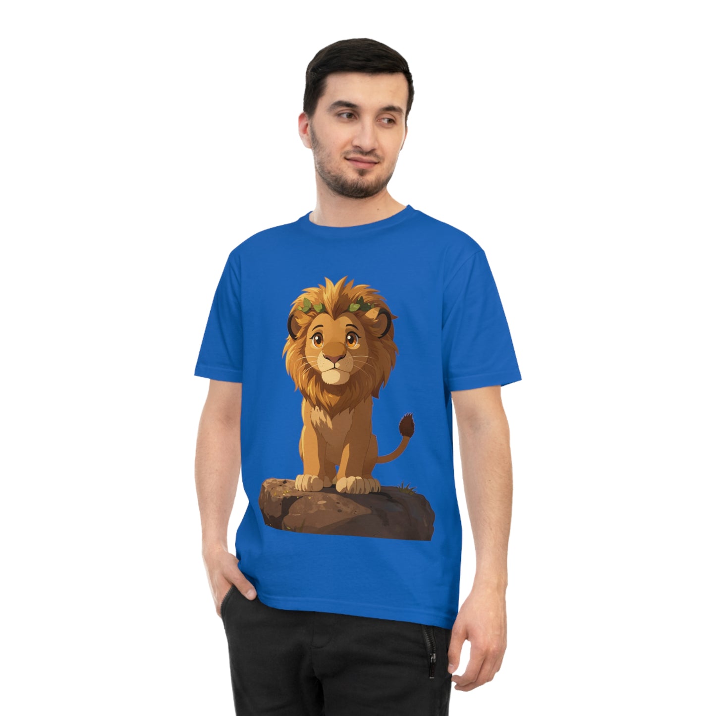 Royal Lion Cub — Savanna Sunset Kawaii Tee