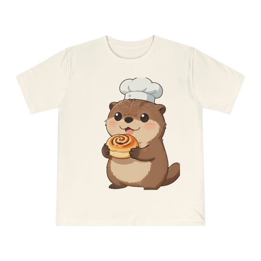 Chef Otter — Cinnamon Roll Bakery Anime Kawaii Tee