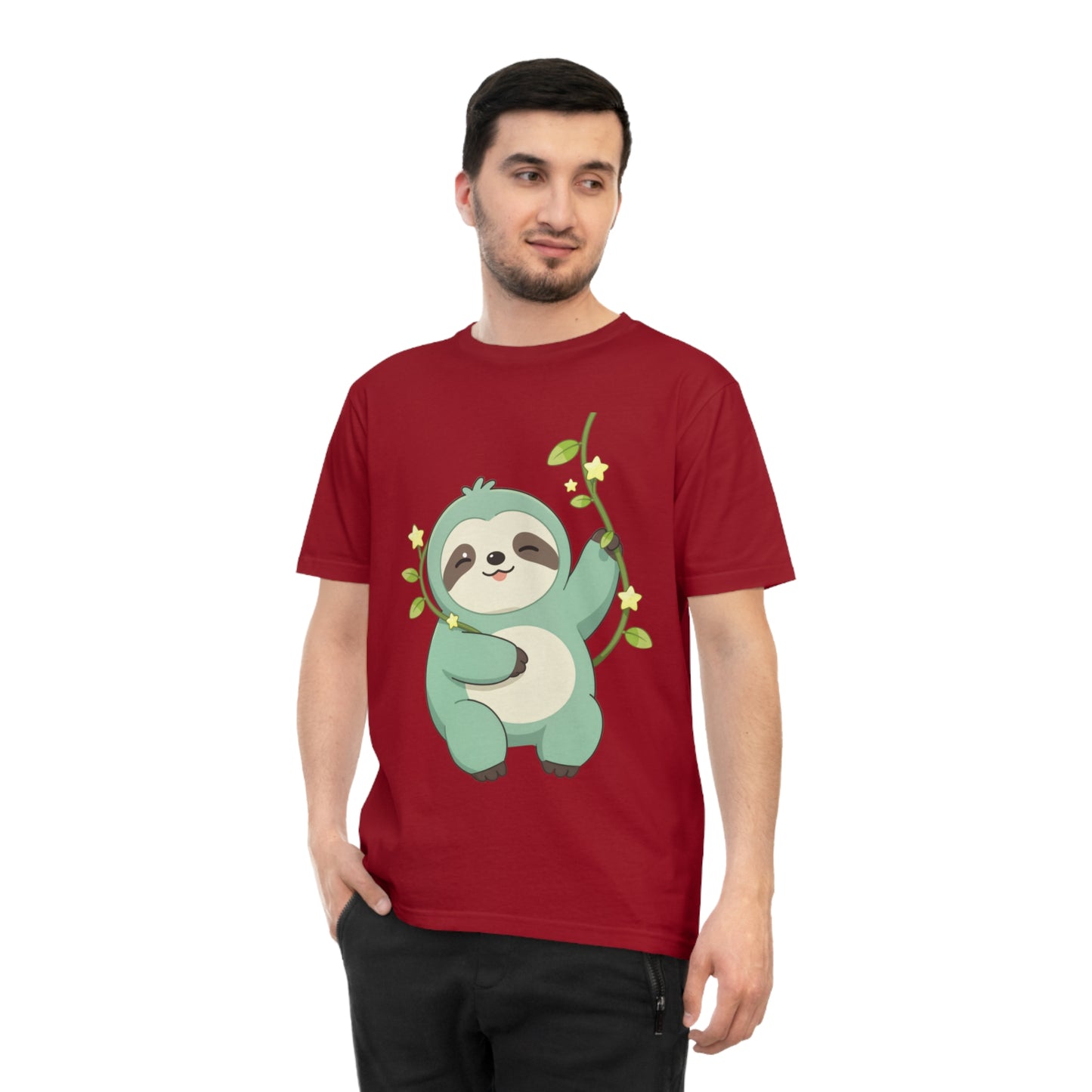 Sleepy Sloth — Dreamy Vine Kawaii Tee