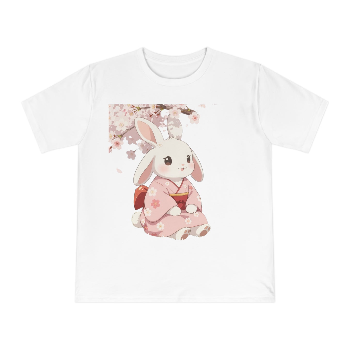 Sakura Bunny — Cherry Blossom Anime Haori Kawaii Tee