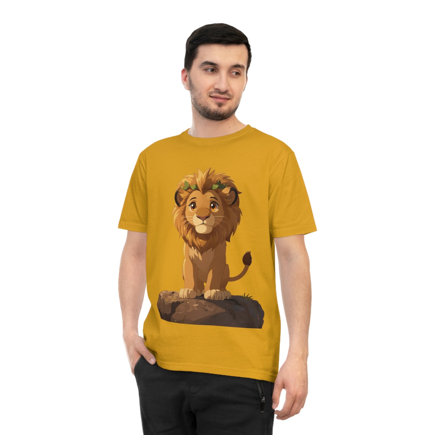 Royal Lion Cub — Savanna Sunset Kawaii Tee