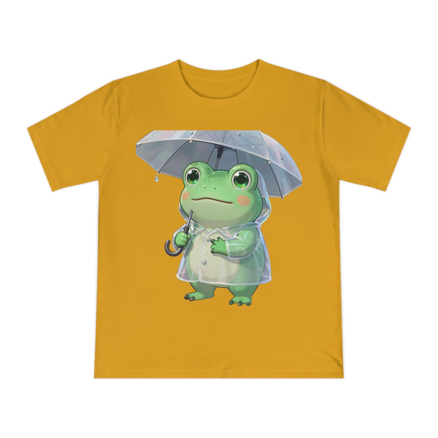 Kawaii Rain Frog — Cozy Puddle Day Tee