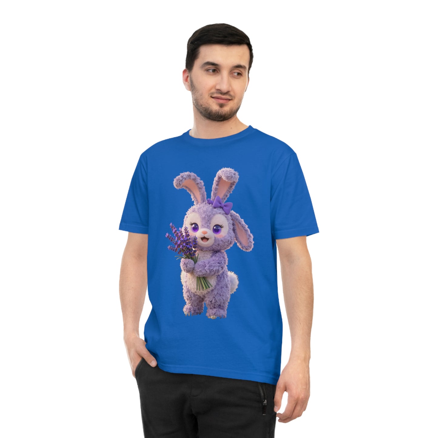 Lavender Dream Bunny — Pastel Flower Field Tee